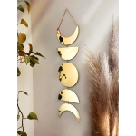 Home Decorations Ins Wall Hanging Sun and Moon Acrylic Mirror Decoration Simple Wall Decoration